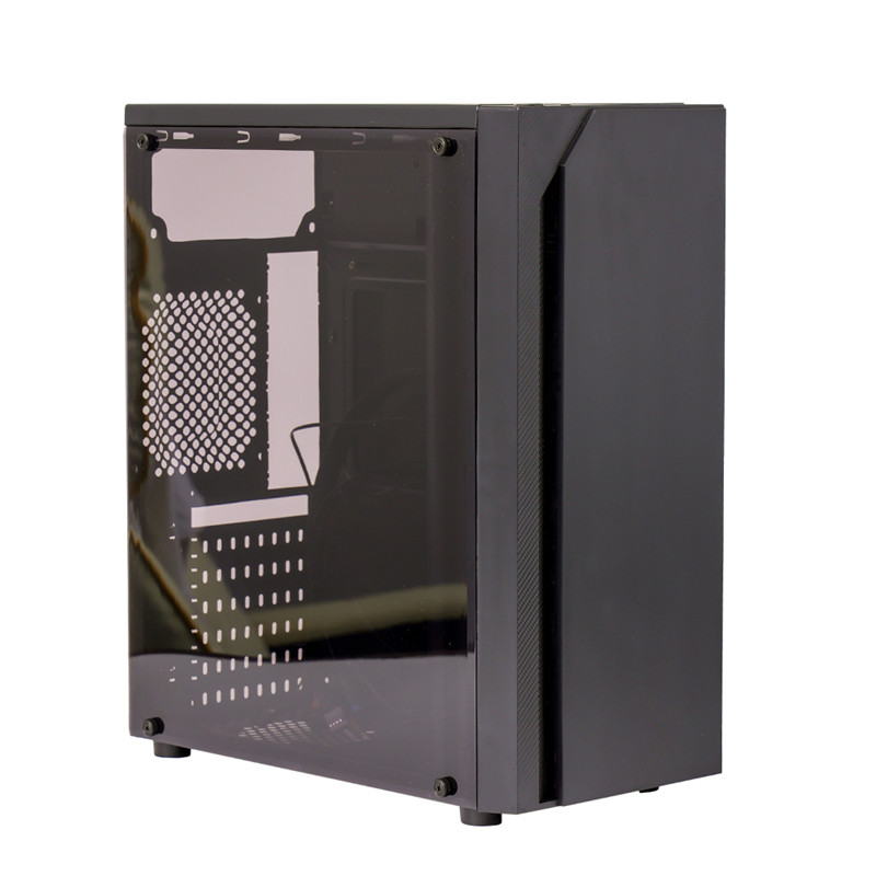 HY-040 Black ATM Computer Case Desktop PC Case