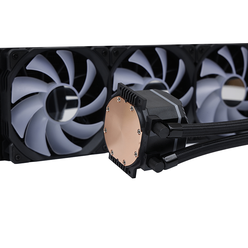 Sy-W-Dsf360 Five-Color Fixing Integrated CPU Water Cooler with 3 Fans