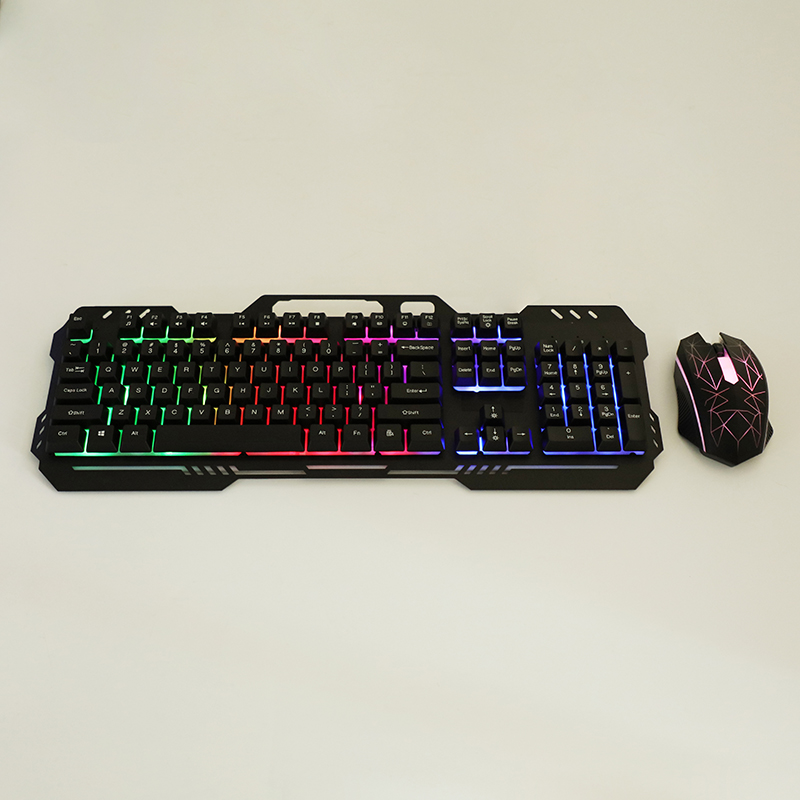 USB Gaming Office Computer Keyboard and Mouse Set