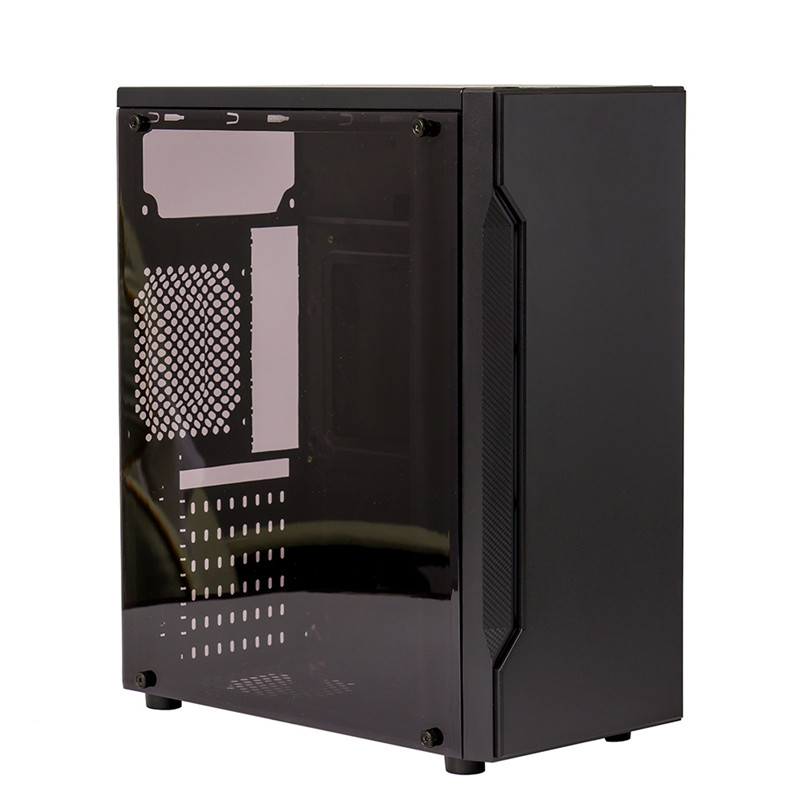 Stylish and Practical Glass PC Case for Your Right Side Setup