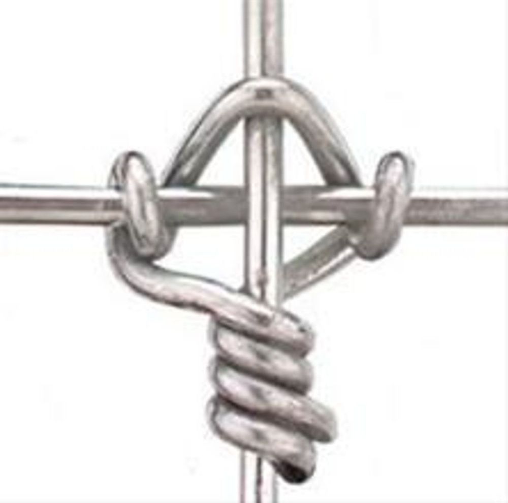 Galvanized fixed knot fence for deer cattle livestock