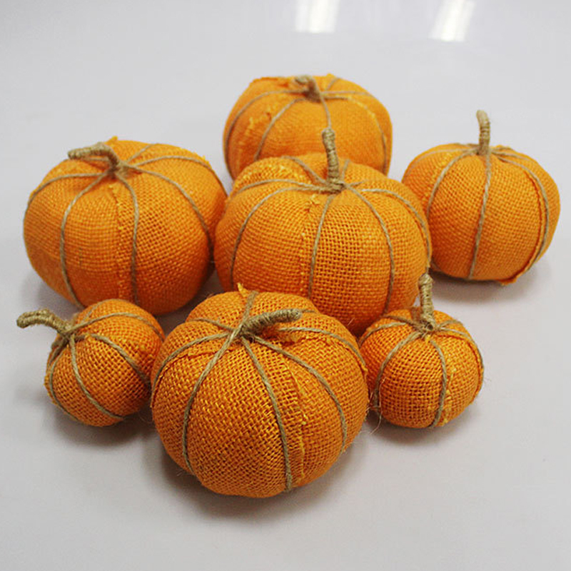 Gresorth Wholesale Fake Pumpkins Artificial Vegetables for Home Party Halloween Christmas MINI Pumpkin Decoration