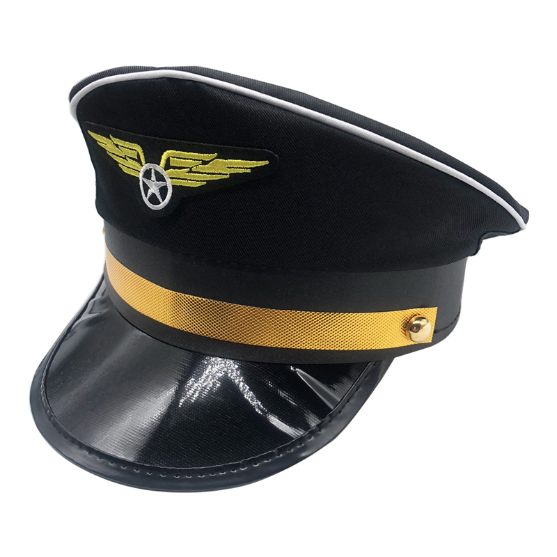 Pilot cap captain hat uniform cap costume party hat