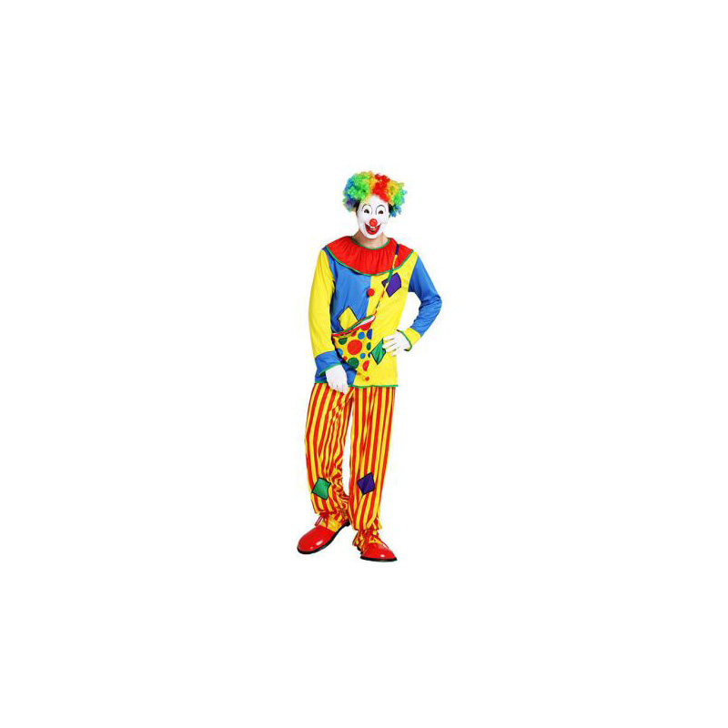 New Innovative Product Adult Amusing Carnival Halloween Party Costumes Clown Costume