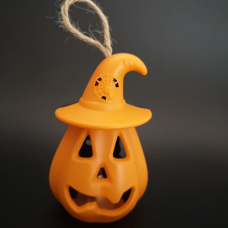 Halloween Pumpkin Lantern Ghost Festival Pumpkin Decorations Props Portable Halloween Led Light