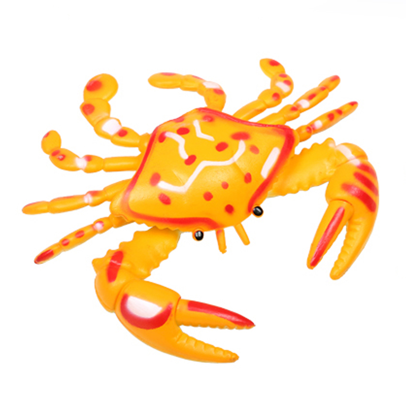 Tropical Crab Wall Decor Set Swimming Crab Spotted Sea PVC Crab decoration