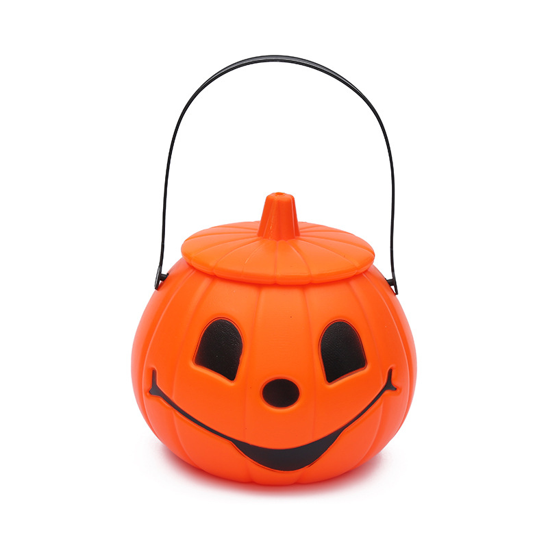 Halloween Party Halloween Pumpkin Candy Buckets Halloween Trick Or Treat Pots Pumpkin Buckets