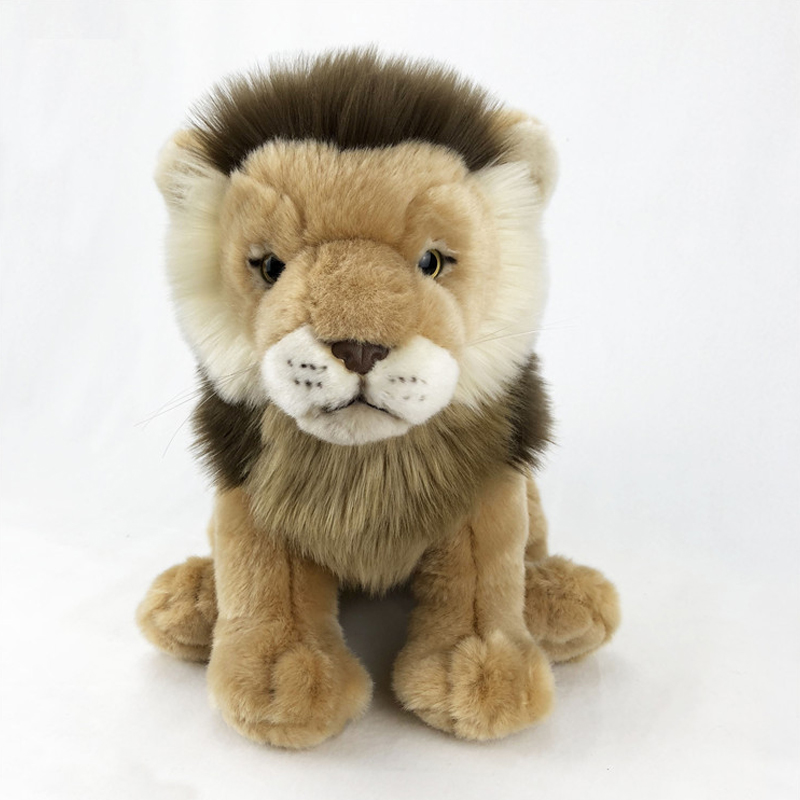Lion soft plush toy stuffed animals custom plush wild animals
