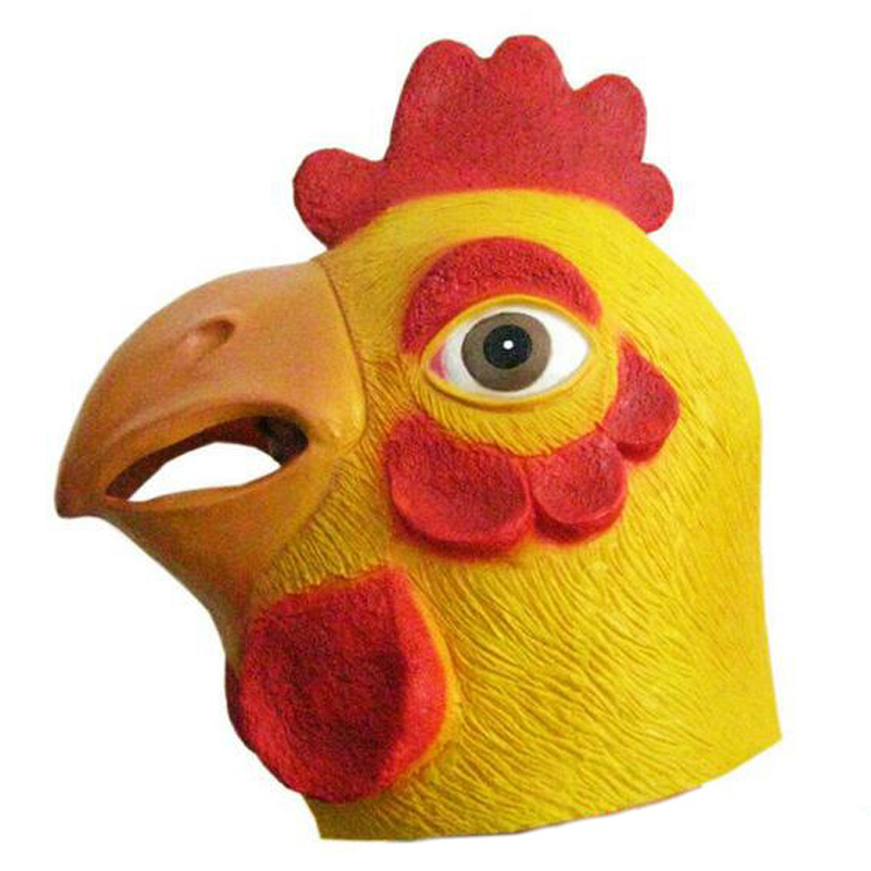 Cosplay Mask Halloween Party Novelty Chicken Animal Head Costume Masks Halloween Party Cosplay Decorations
