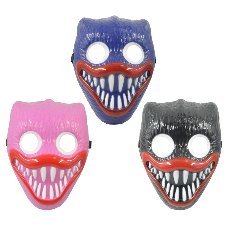 Best New Arrival Halloween Realistic Horrific Poppy Playtime Party PVC Face Masks