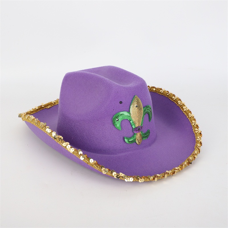 Ethnic Style crazy carnival parade party cowboy etiquette jazz hat