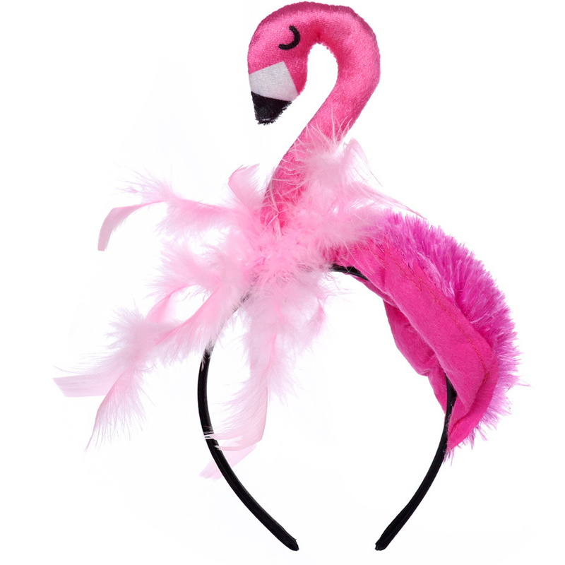 flamingo headbands birthday party children's headgear cosplay props party hair accessories