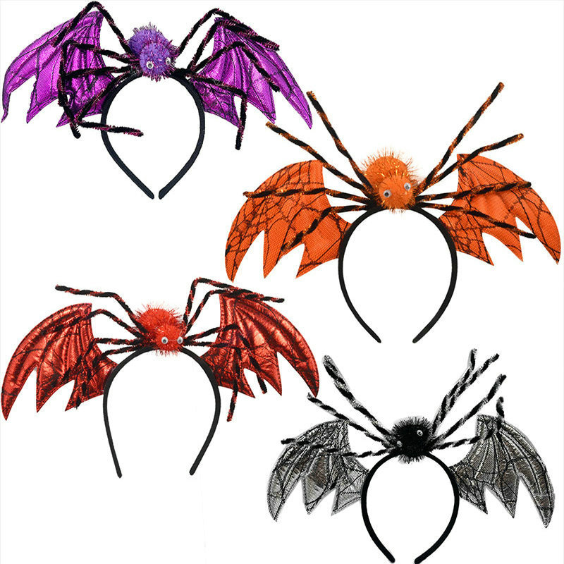 New Halloween funny imitation bat headband holiday party accessory hairband