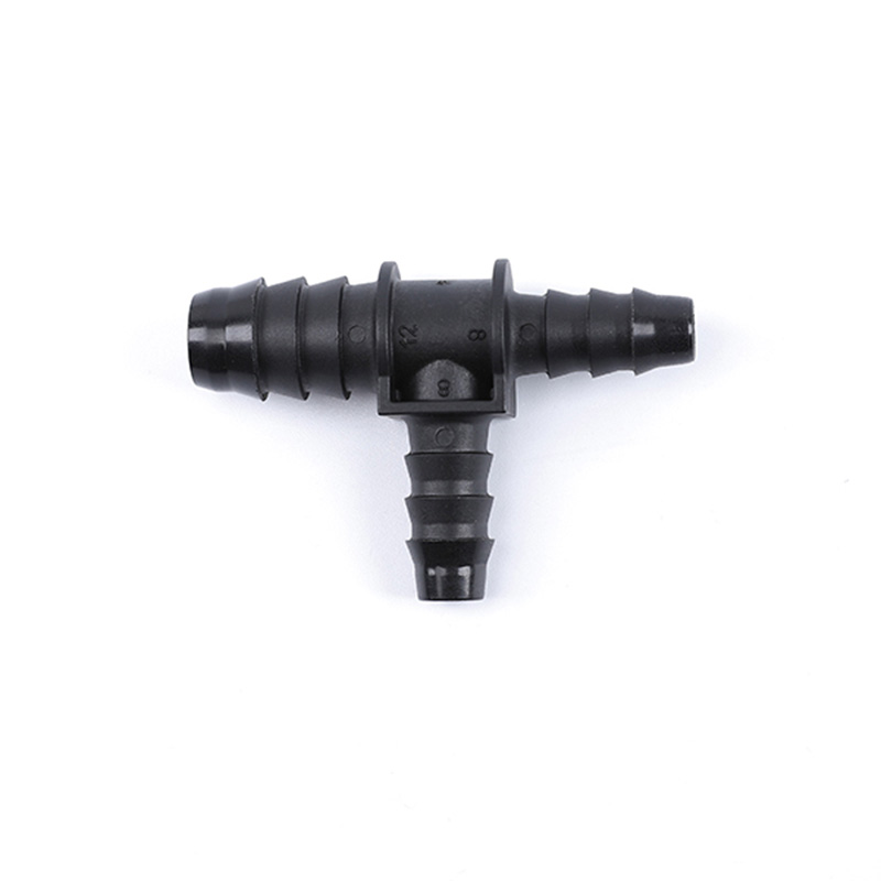 T Shape 3 Way Plastic Hose Connectors