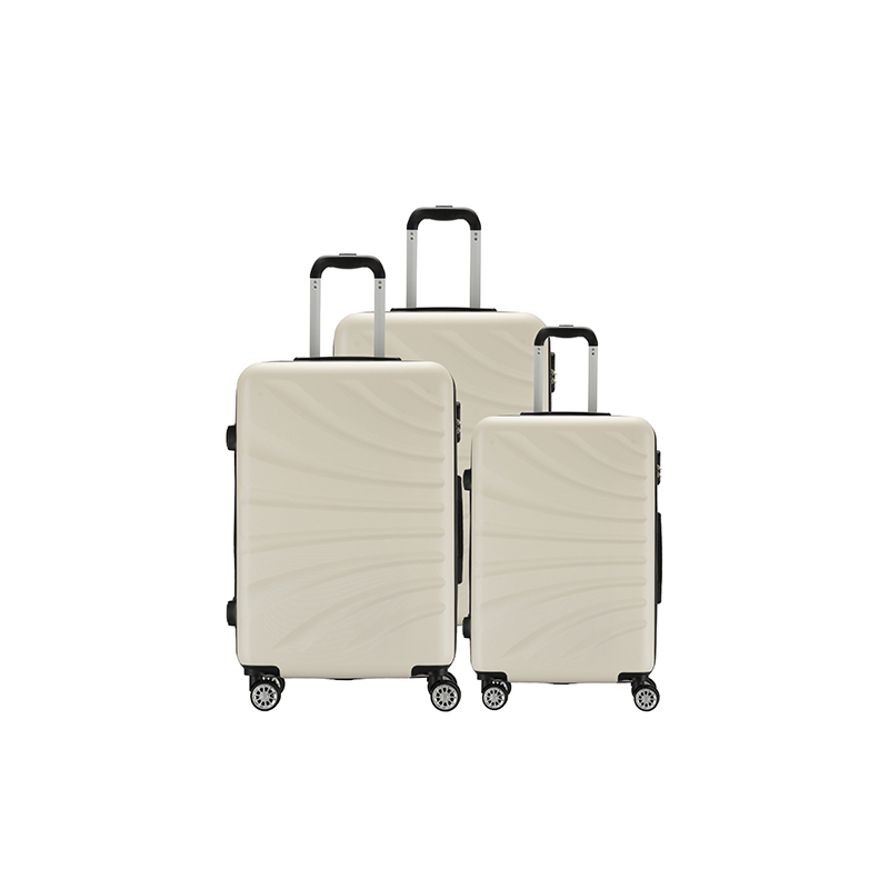 New Arrivals Good Cheap High Quality Solid Color ABS Travel Trolley Suitcase Luggage Sets