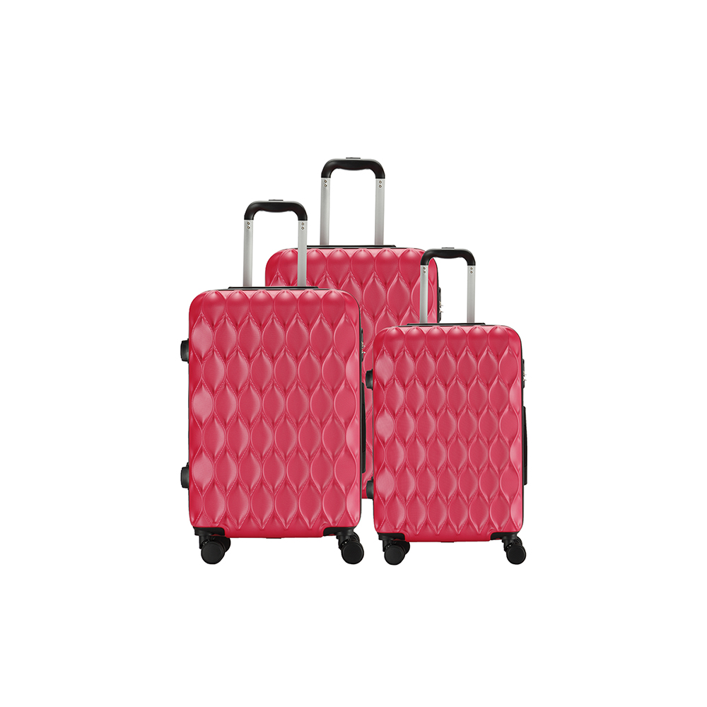 Custom Luggage ABS Travel Trolley Bag Hardshell Suitcase Rolling Carry On Luggage