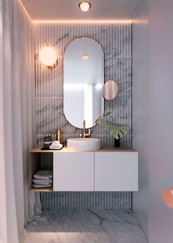 Small Guest Bathroom Vanity Ideas  Top Bathroom