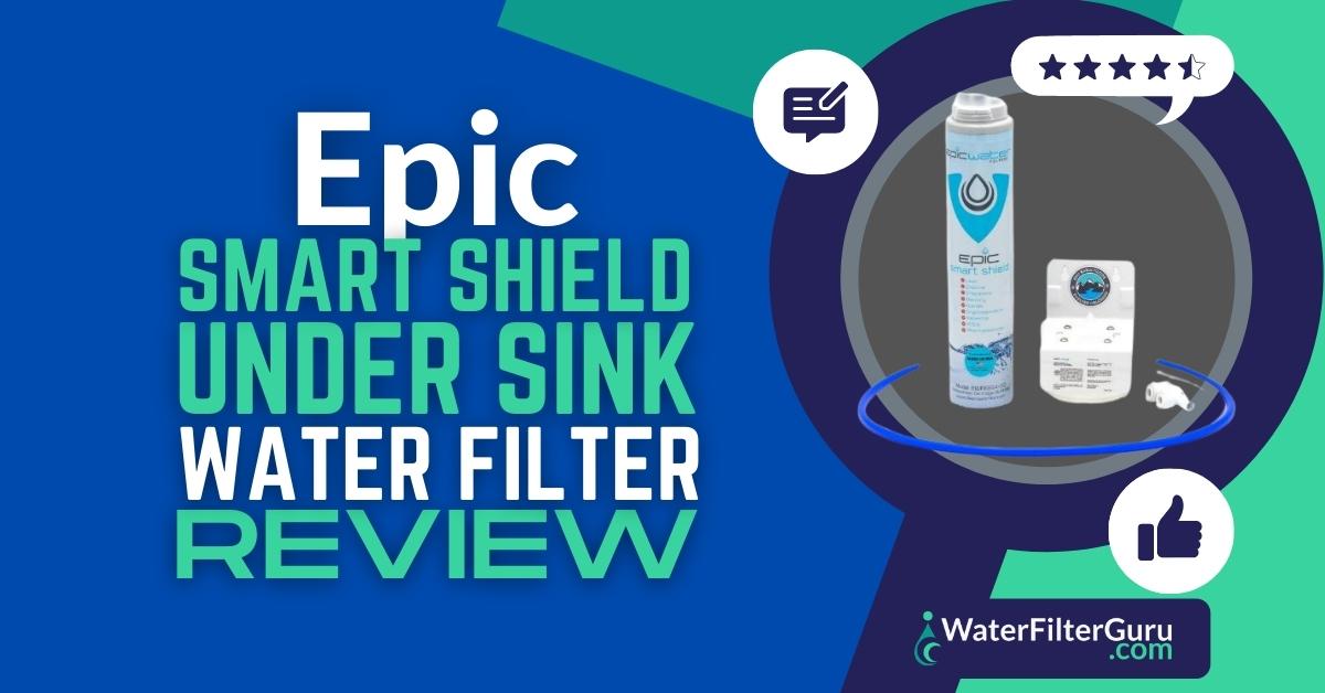 Epic Smart Shield. Under Sink Water Filter, Inline NSF 53 Water Filter. Direct Connect DIY Install For Under Sink. USA Made Tap Water Filtration System. Zero Water Wasted - MOBFA