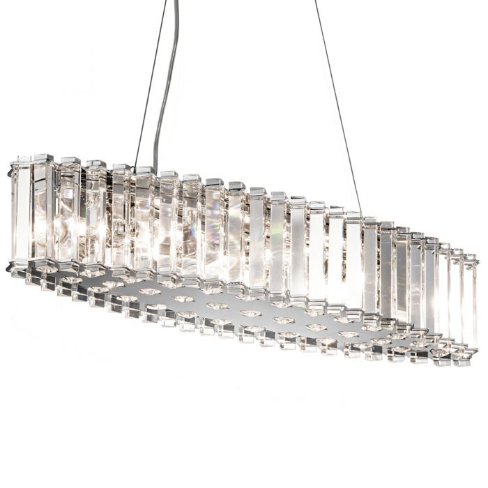 65.5cm Long Small Crystal Sky Suspension