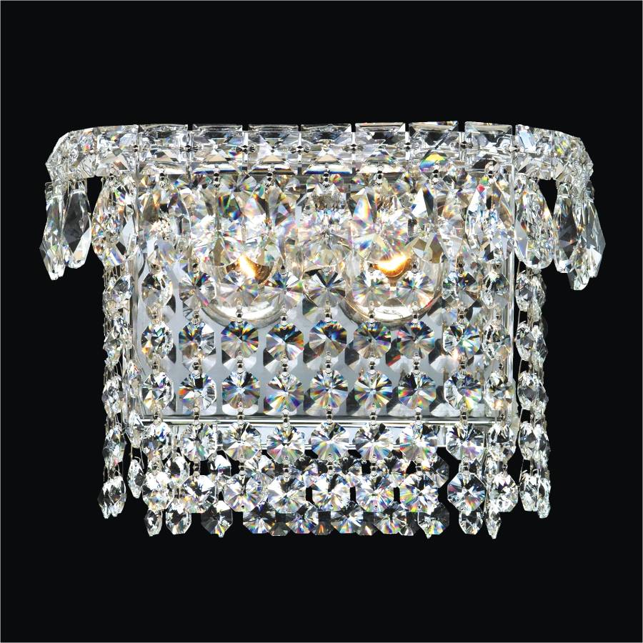 23cm Wide Windsor Royale Crystal Sconce