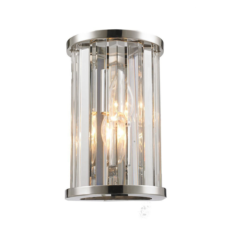 Short Odeon Crystal Sconce