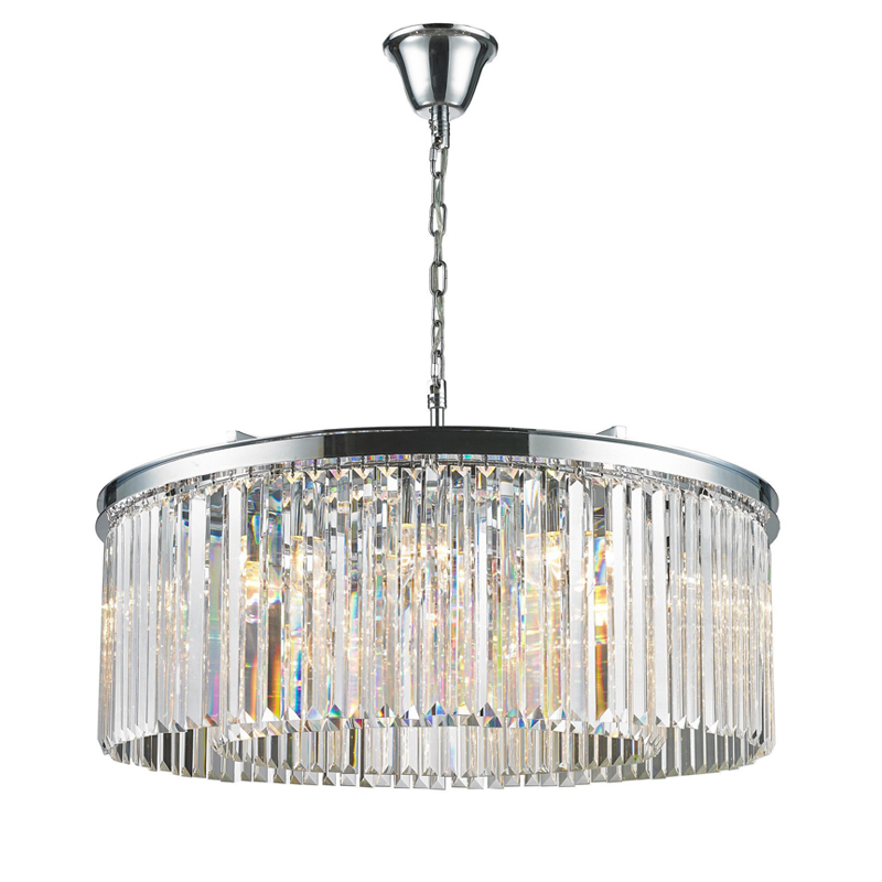 80cm Wide Odeon Crystal Chandelier