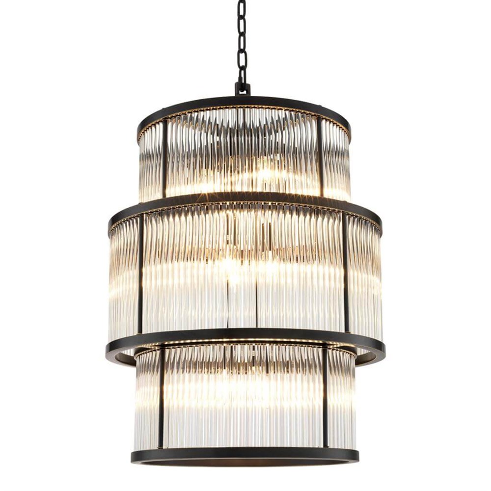 W55cm x H78cm Avery Chandelier in Bronze