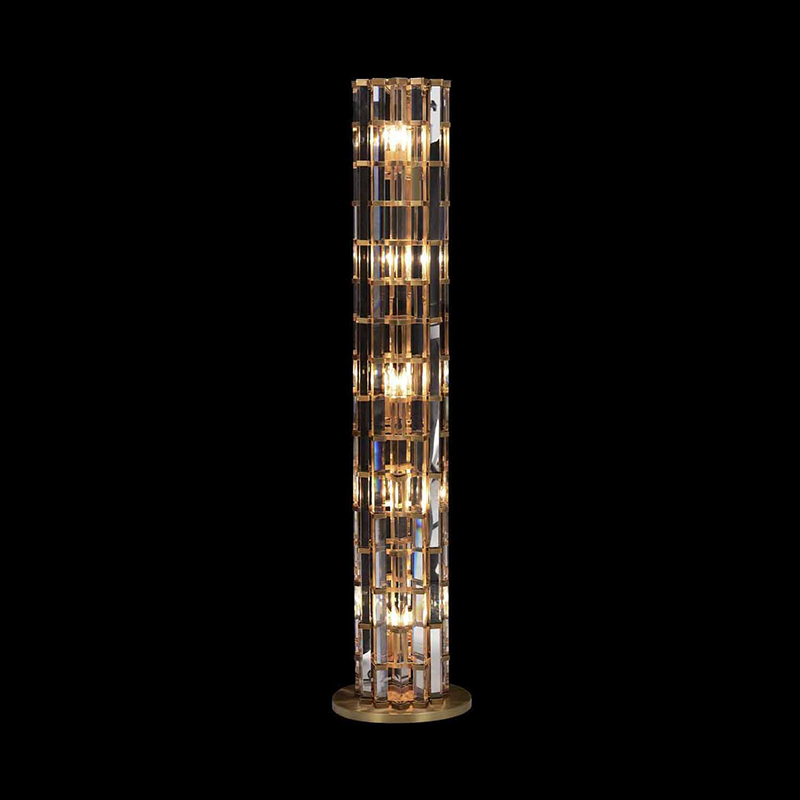 155cm Night Rod Crystal Prism Floor lamp