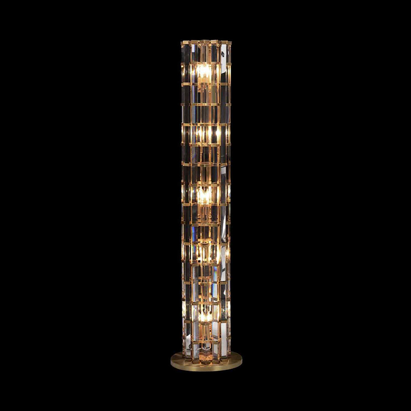  155cm Night Rod Crystal Prism Floor lamp