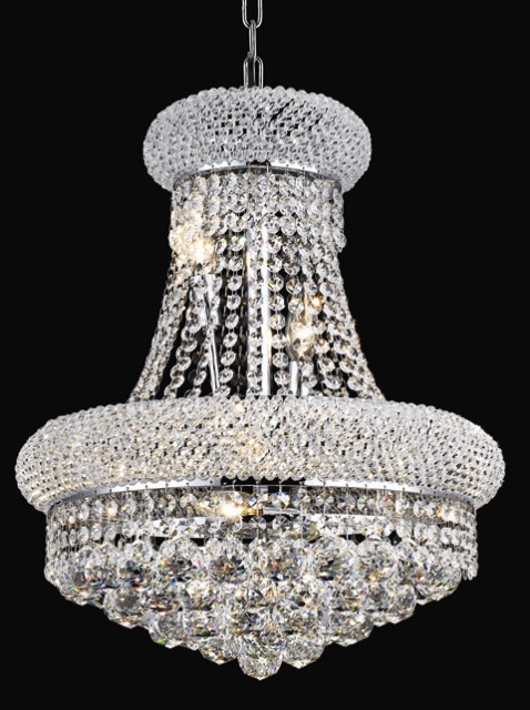 16 Inch Empire Chandelier Crystal Chandelier Lighting