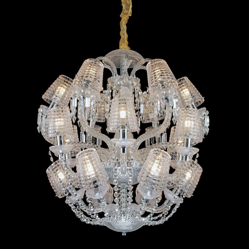 18 Lights Ball Shape Baccarat Lighting