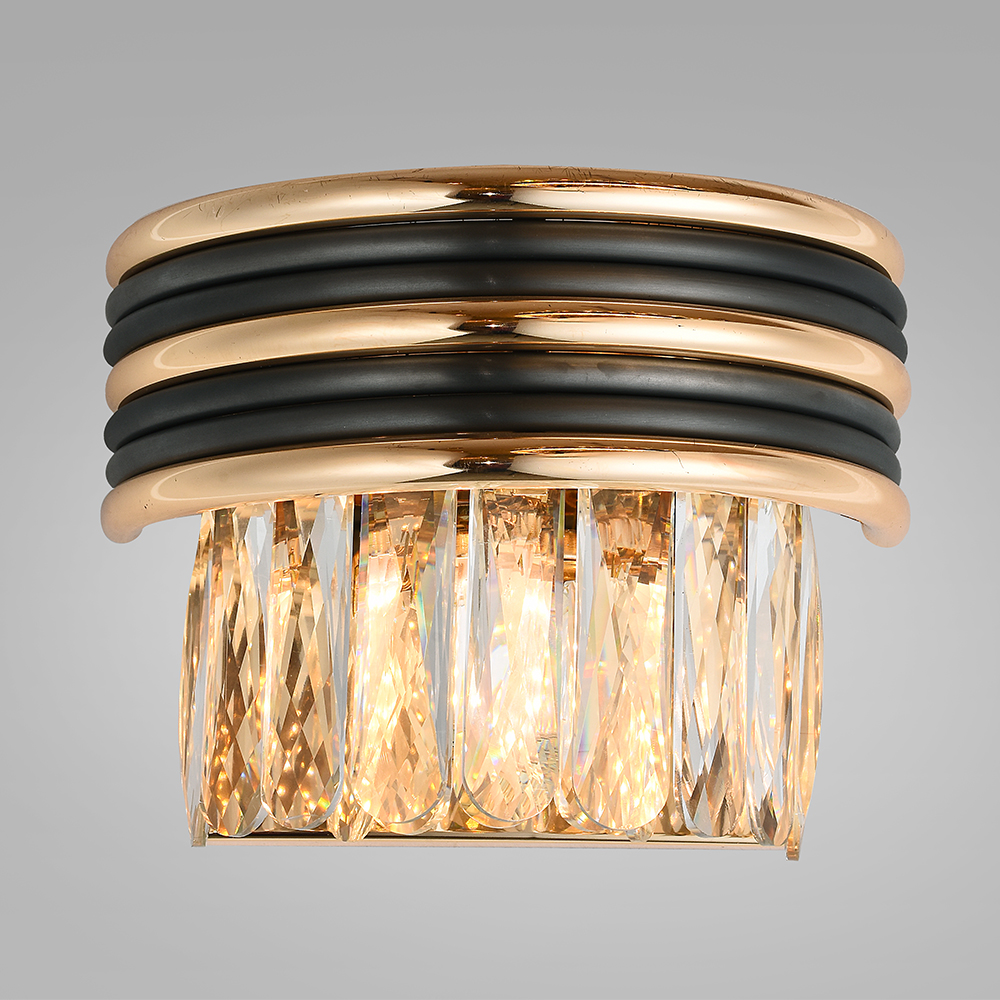 Black and Gold Modern Wall Light