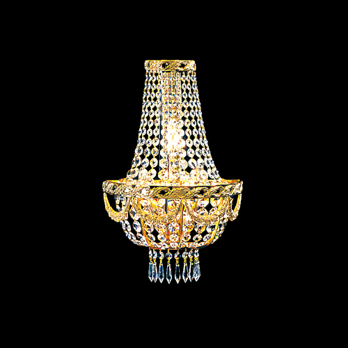 Empire Brass Wall Lamp