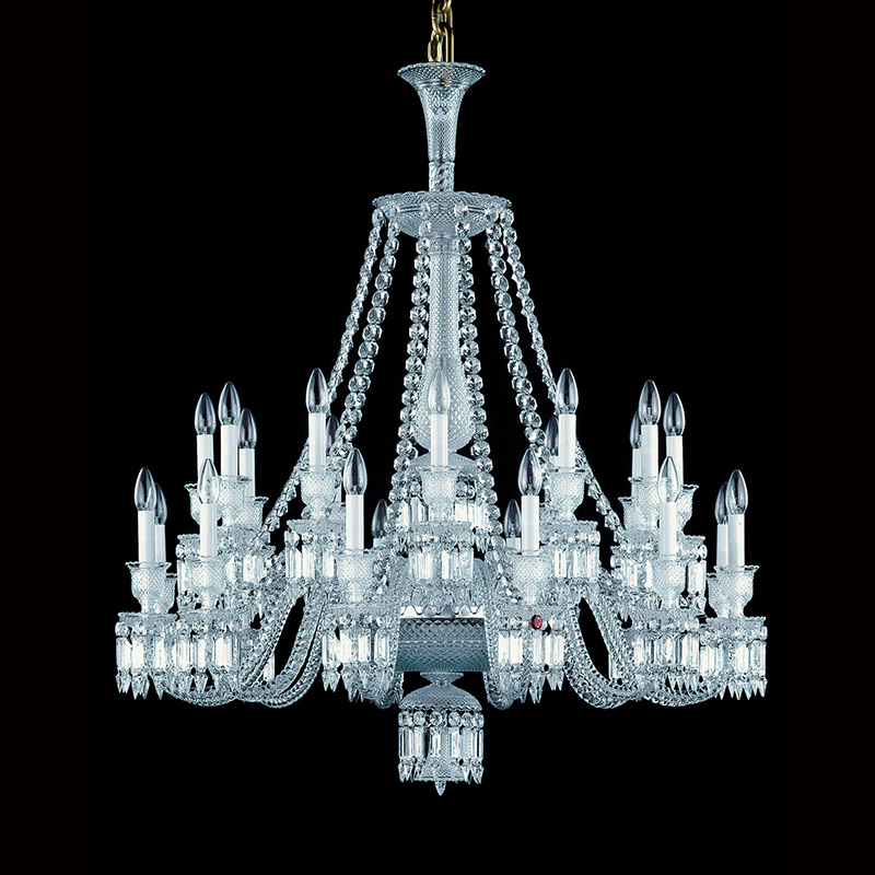 Short 24 Lights Baccarat Chandelier