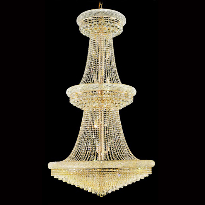 42'' 3 Tier Empire Chandelier Crystal Chandelier Lighting