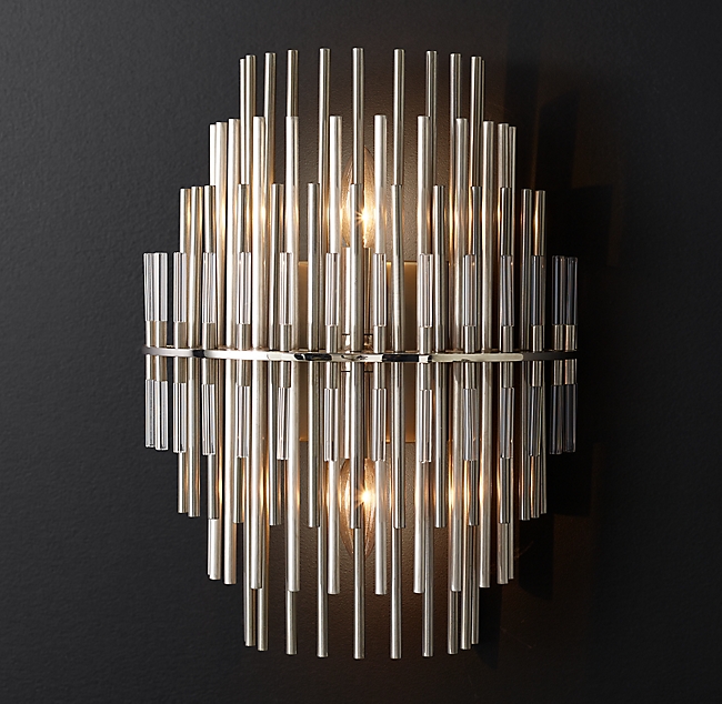 Emile Modern Glass Wall Sconce