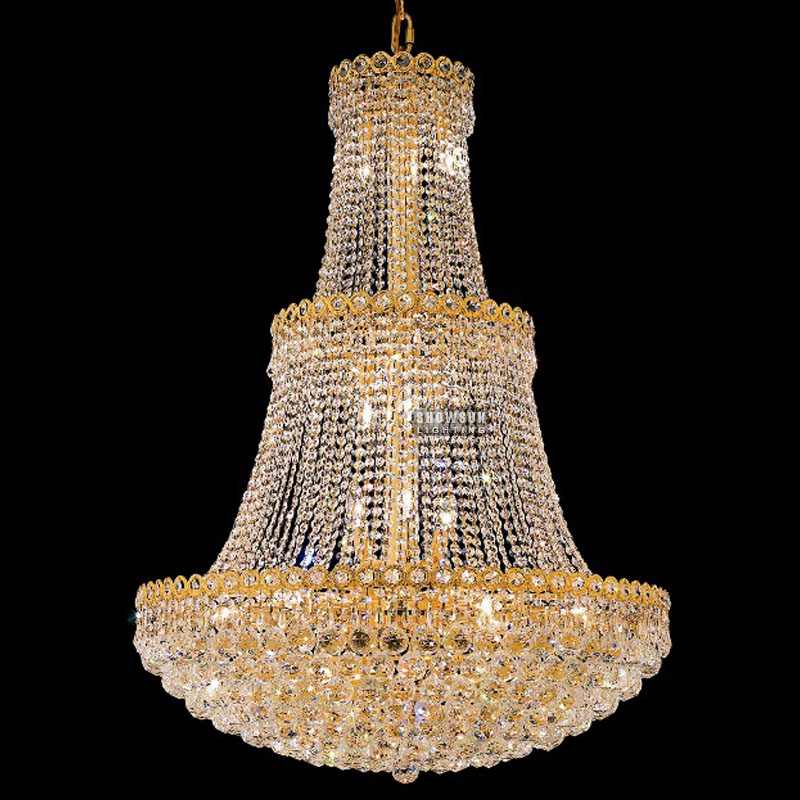 Height 122 CM Empire Chandelier Crystal Chandelier Lighting