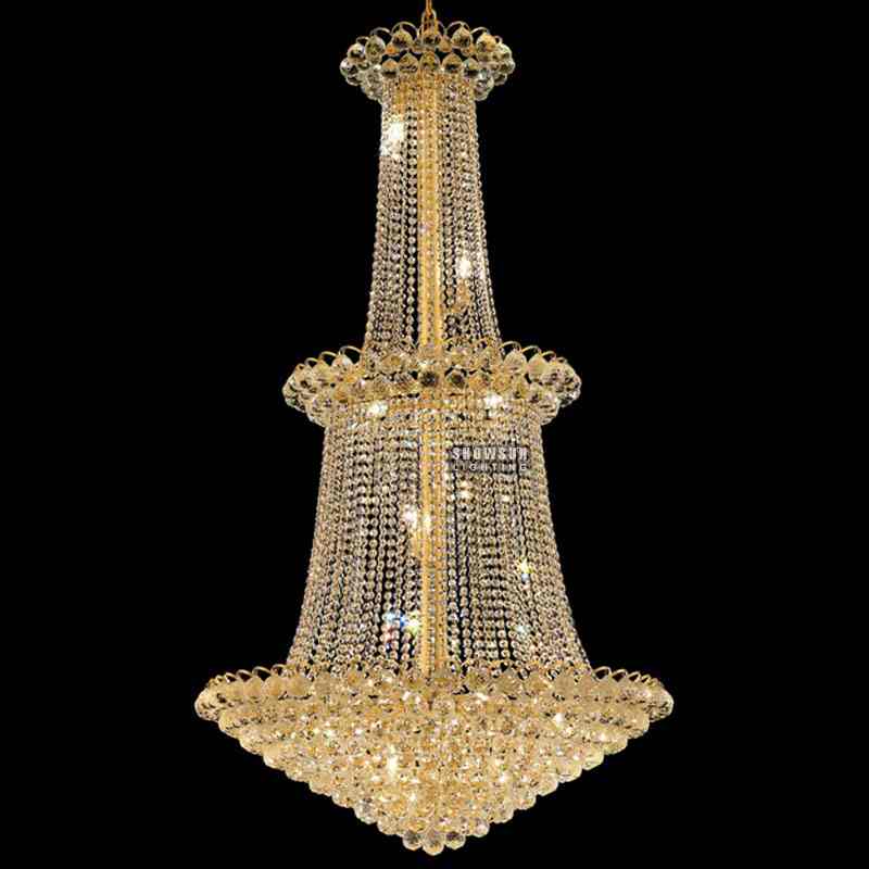 Height 150 CM Empire Chandelier Crystal Chandelier Lighting