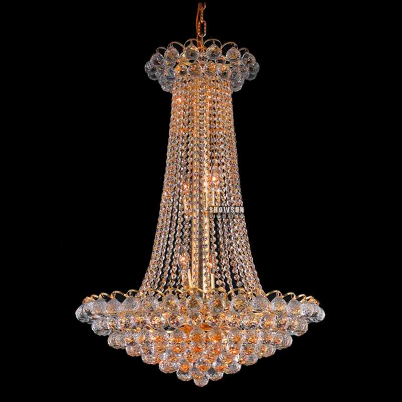 Height 90 CM Empire Chandelier Crystal Chandelier Lighting