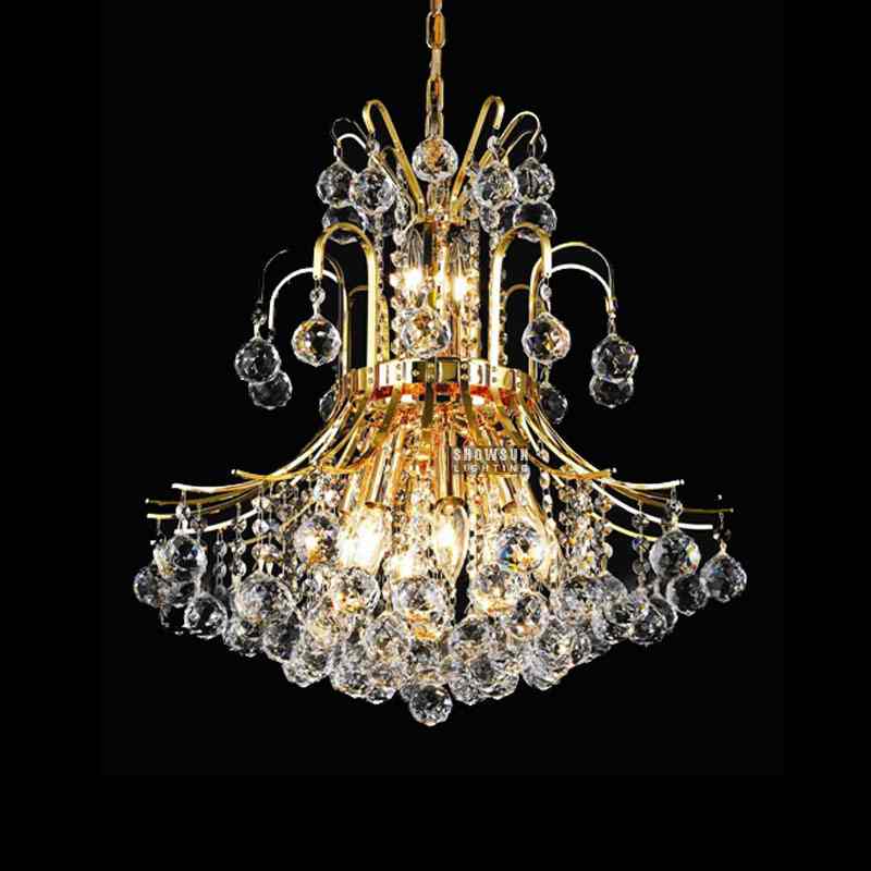 Height 58 CM Empire Chandelier Crystal Chandelier Lighting