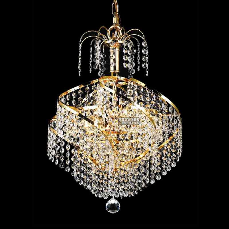 Height 40 CM Empire Chandelier Crystal Chandelier Lighting For Bedroom