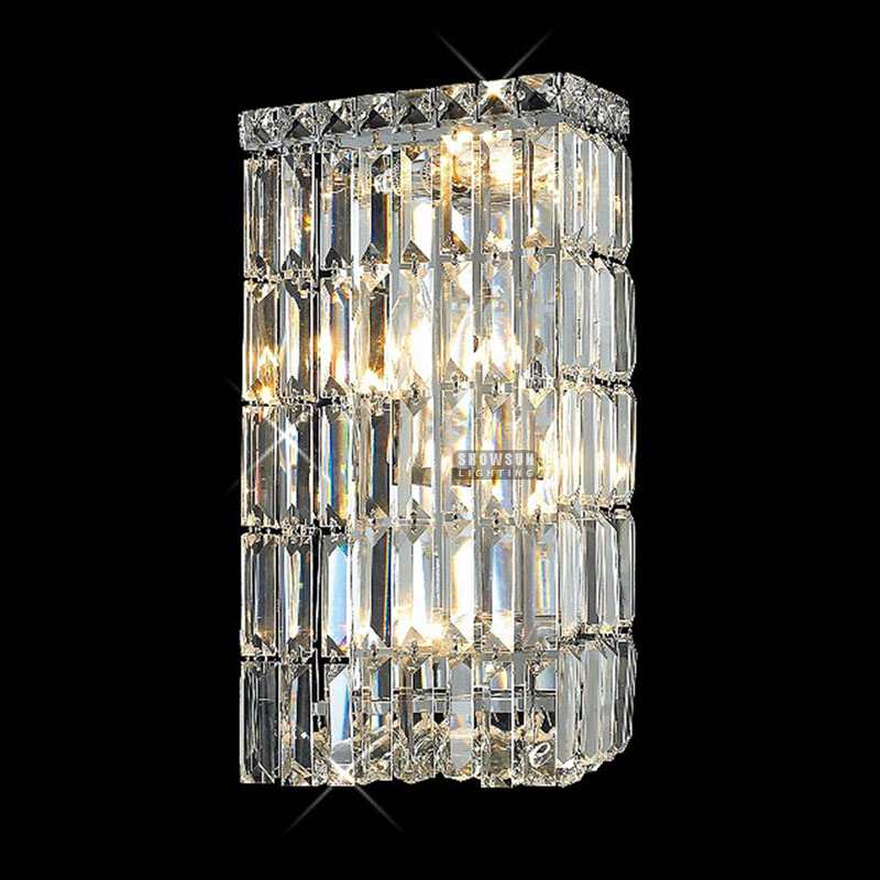 4 Lights Luxury Modern Wall Lamp Crystal Wall Sconce