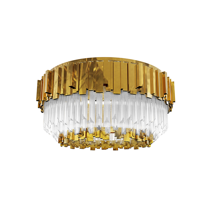  Round Modern Flush Mount Chandelier Ceiling Light