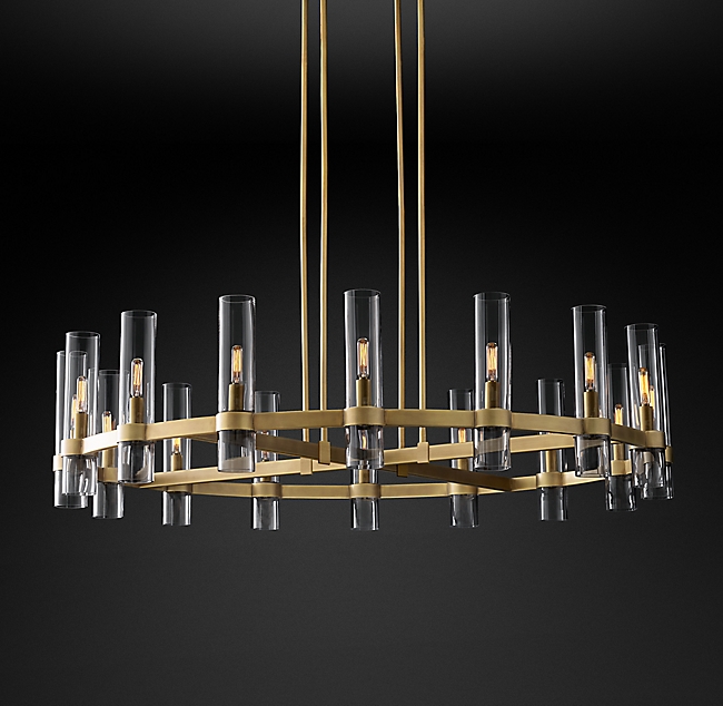 48'' Round Ravelle Modern Chandelier