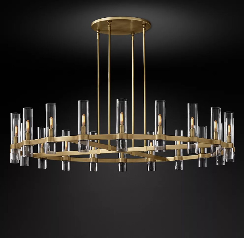 60 Inch Round Ravelle Modern Chandelier