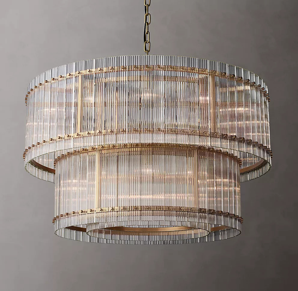 48" SAN MARCO TWO-TIER ROUND CHANDELIER
