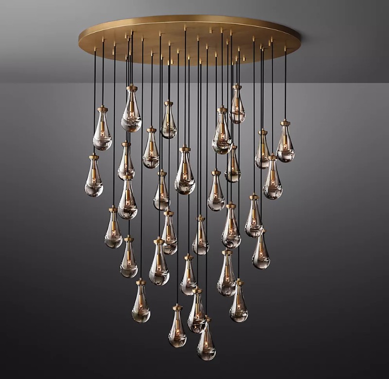 Elegant and Luxurious Large Gold Chandelier for Your Home