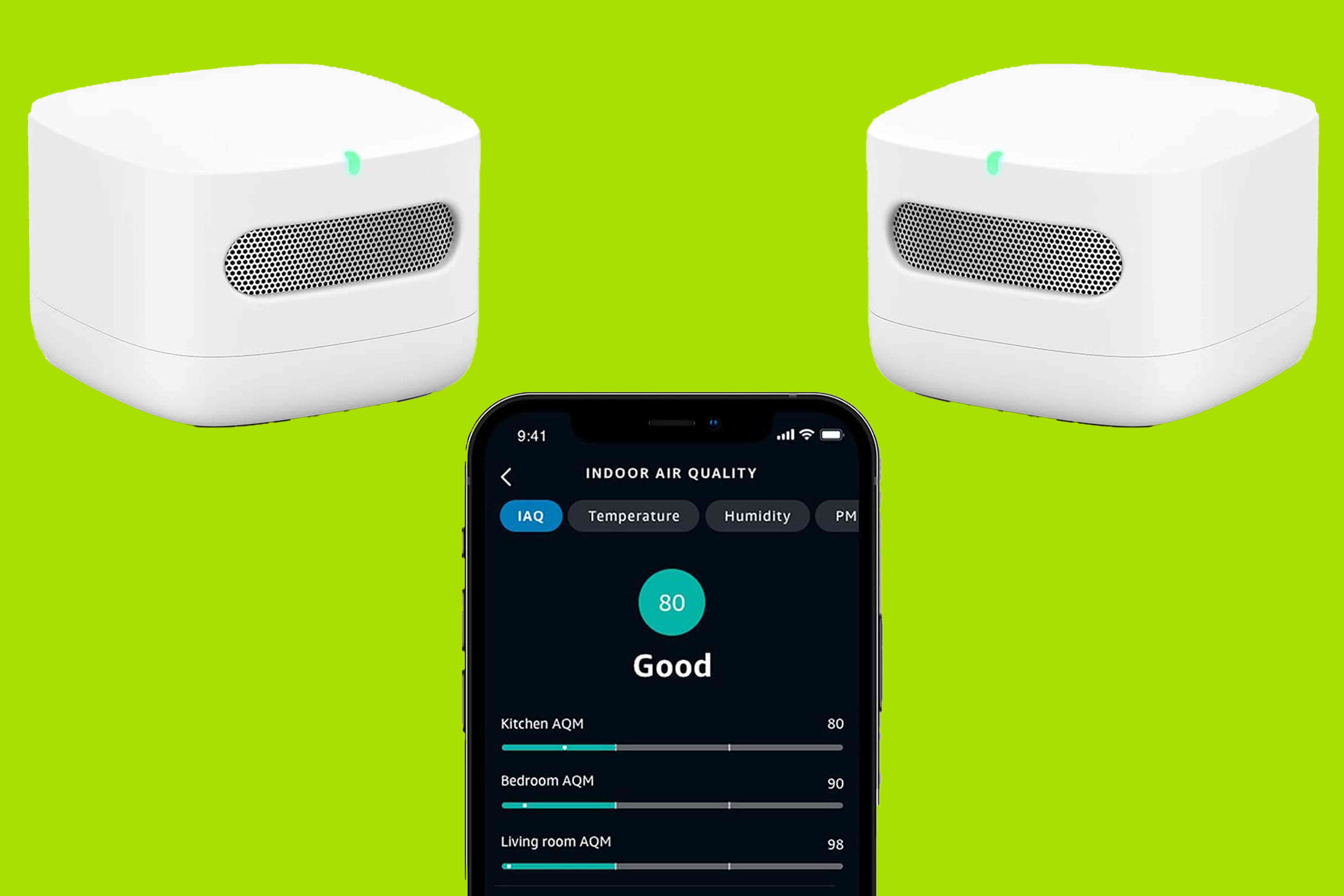 Smart Indoor Air Monitor Now Available on Sale: Instantly Check Indoor Air Quality and Control Devices