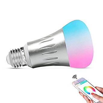 Tuya Smart Wi-Fi LED Bulb,7W RGB, Compatible with , Alexa, Google Home