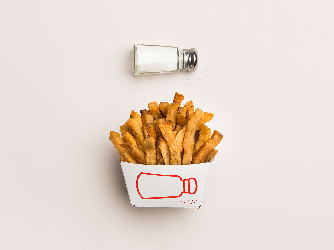 Wooden French fries Forks (fsc) 85mm Dispenser Box (Small package) - Horecavoordeel.com -
